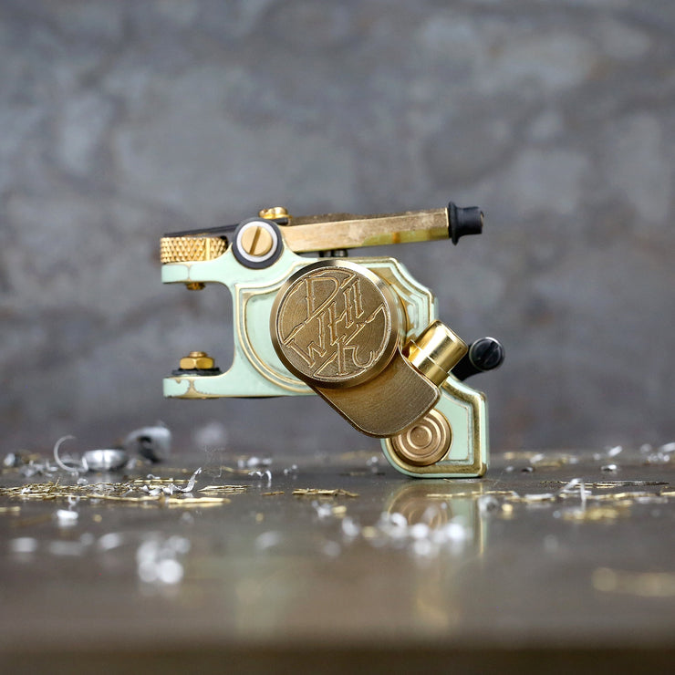 Dan Kubin V3/24 Sidewinder - Distressed Seafoam x Gold RCA