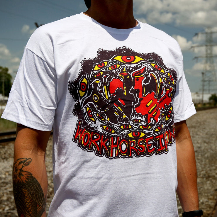 Eddy Deutsche Workhorse T-Shirt - WHITE