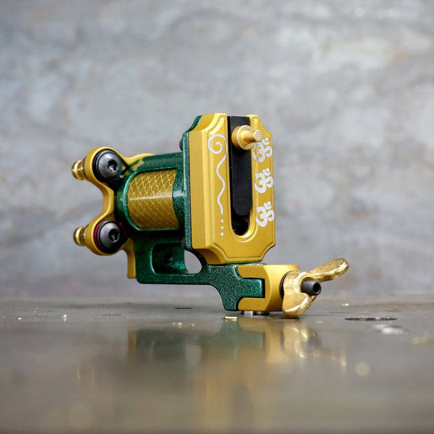 Limited Pike x Rogers Slider Rotary - Green x Gold GOOD OMEN Cobra