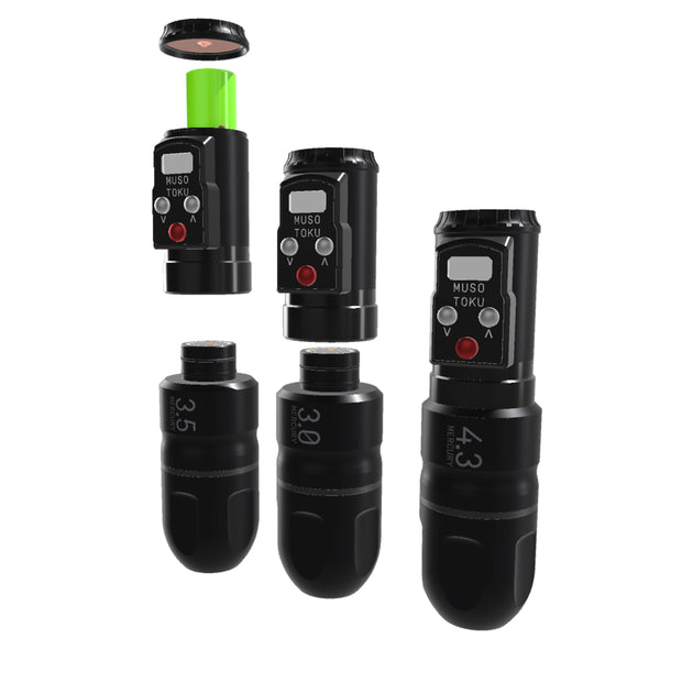 Mercury M-1 Musotoku Tattoo Machine w/ Battery – Workhorse Irons