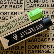 Good Judy Compostable Large Black Garbage Bags