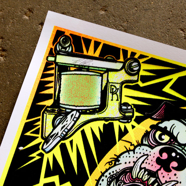 Dan Kubin X Adam Ciferri Ghost Dog Revival POSTER – Workhorse Irons