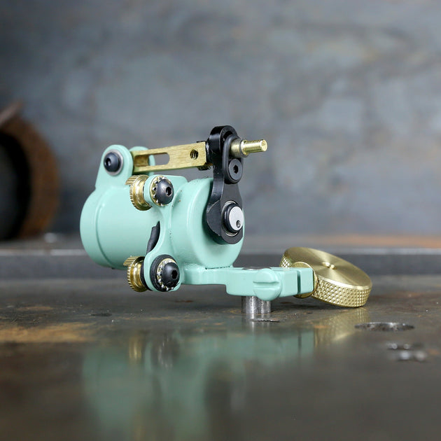 タトゥーマシンJoshua Bowers Steeld Joshua Bowers Steeldriver Rotary - Green – Workhorse Irons