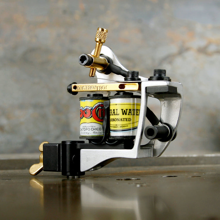 Mike Pike x Destroy Troy Teacup Liner - Raw Black Topo Chico