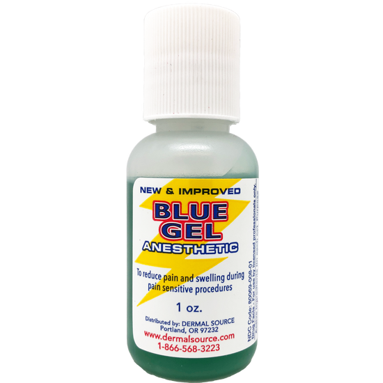 New & Improved Blue Gel Anesthetic 1 oz