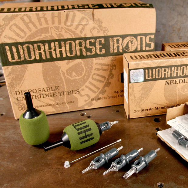 Deluxe Workhorse Tattoo Cartridges (Membrane) - 20/box