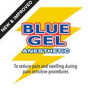 New & Improved Blue Gel Anesthetic 1 oz