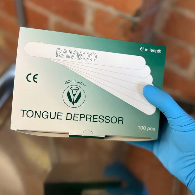 Strong, Durable and Reusable wooden tongue depressor 