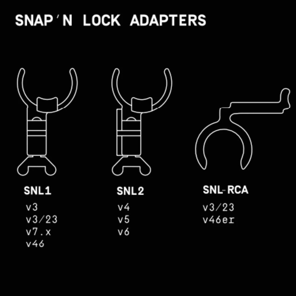 Musotoku Snap'n Lock - Mechanical Adapters for Dan Kubin
