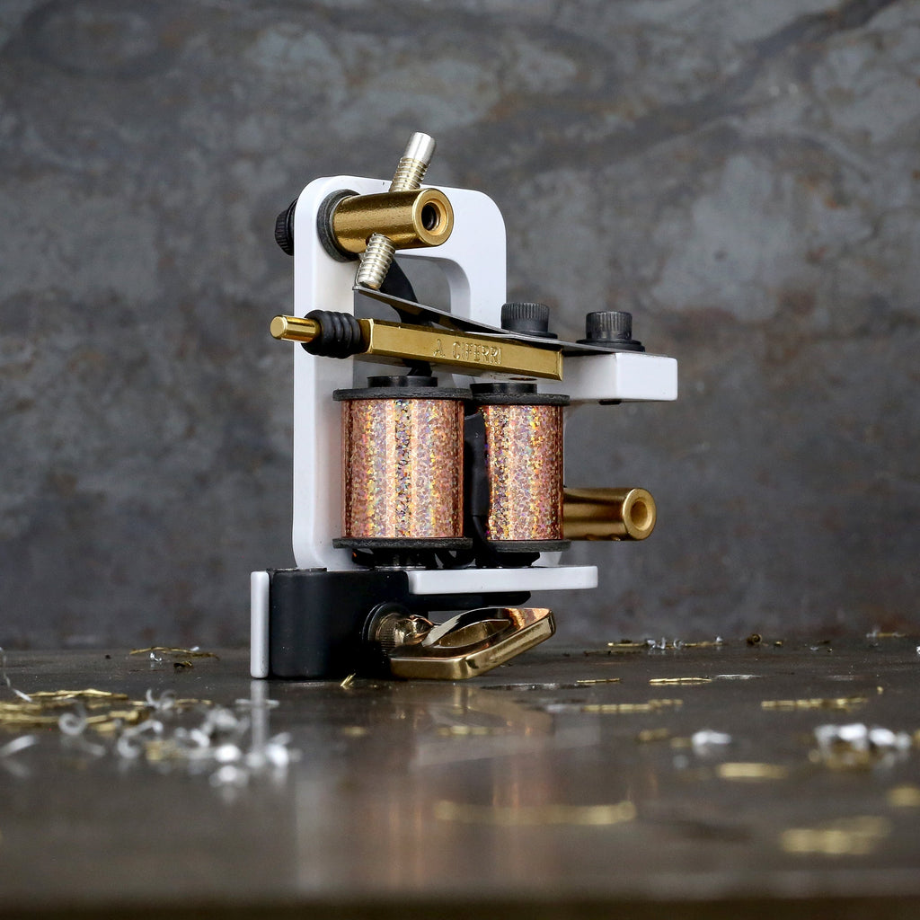 Limited Adam Ciferri Tetris Shader - White x Gold – Workhorse Irons