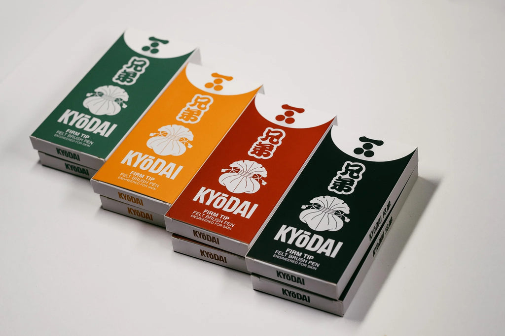 KYŌDAI Company FIRM-TIP Brush Pen 5 PACK – Workhorse Irons