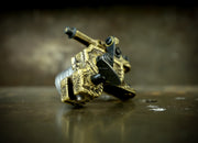 Limited Edition Aaron Cain X Dan Kubin Biomech Brass V3/23 Sidewinder - CC