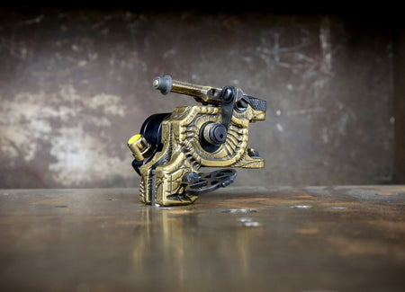 CHARITY RAFFLE TICKET Limited Edition Aaron Cain X Dan Kubin Biomech Brass V3/23 Sidewinder - RCA