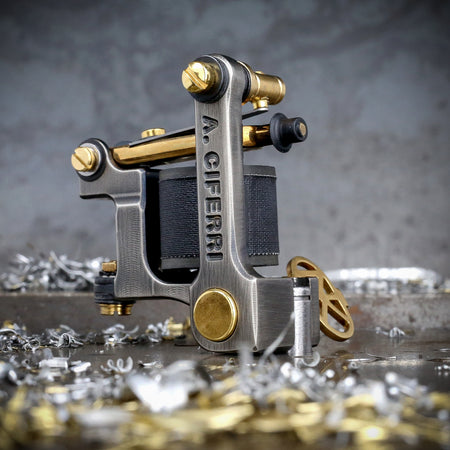Dan Kubin X Adam Ciferri Ghost Dog Revival V2 - Antique Nickel x Gold