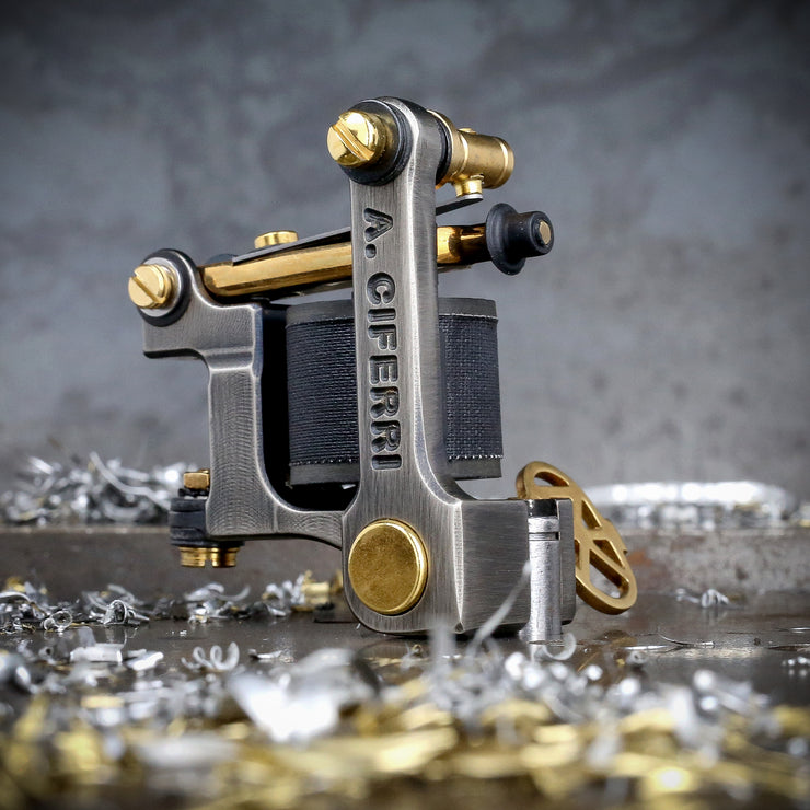 Dan Kubin X Adam Ciferri Ghost Dog Revival V2 - Antique Nickel x Gold
