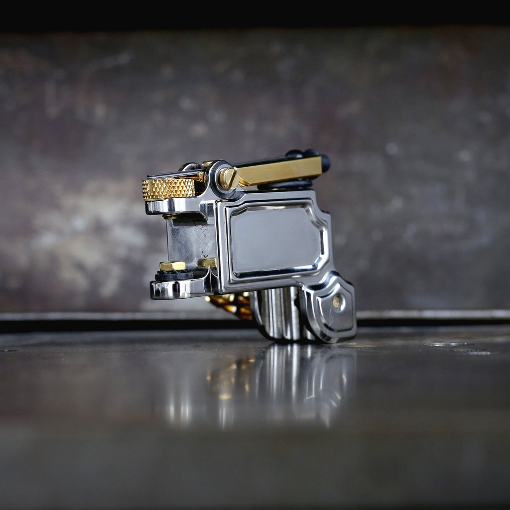 Dan Kubin Mojobox V2.2 - Polished Nickel x Gold – Workhorse Irons