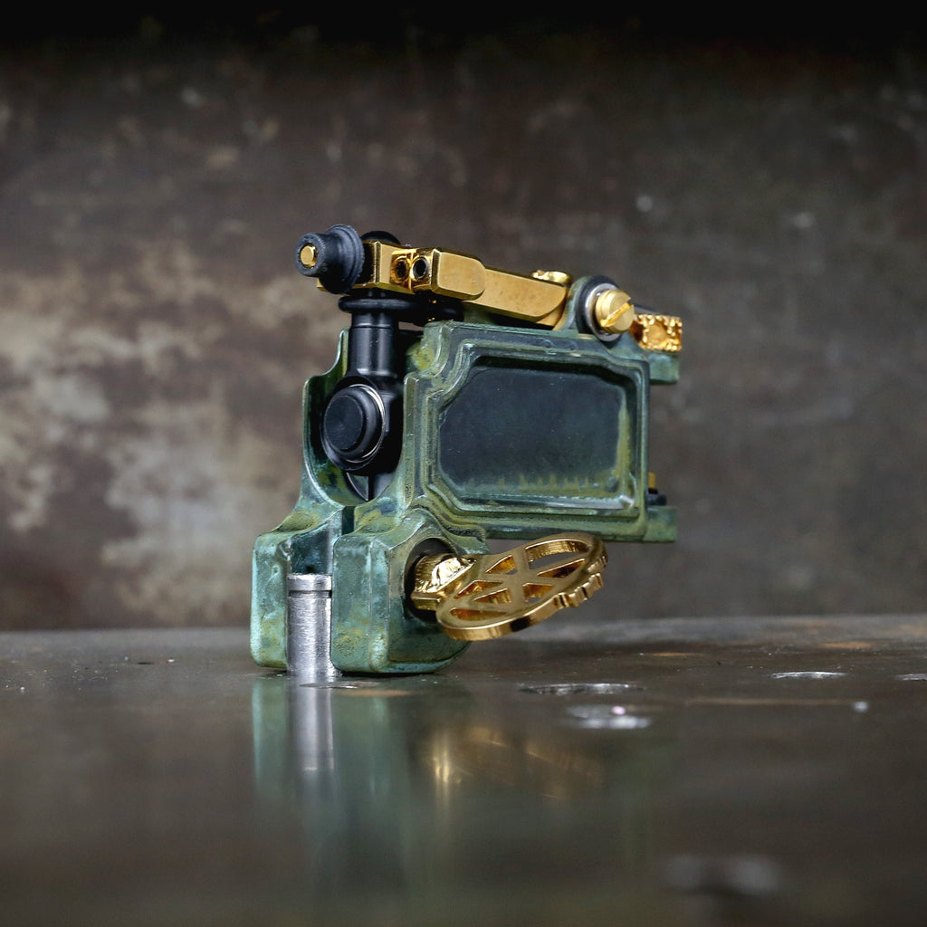 Dan Kubin Mojobox V2.2 - Verdigris x Gold – Workhorse Irons