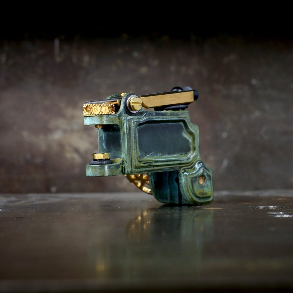 Dan Kubin Mojobox V2.2 - Verdigris x Gold – Workhorse Irons