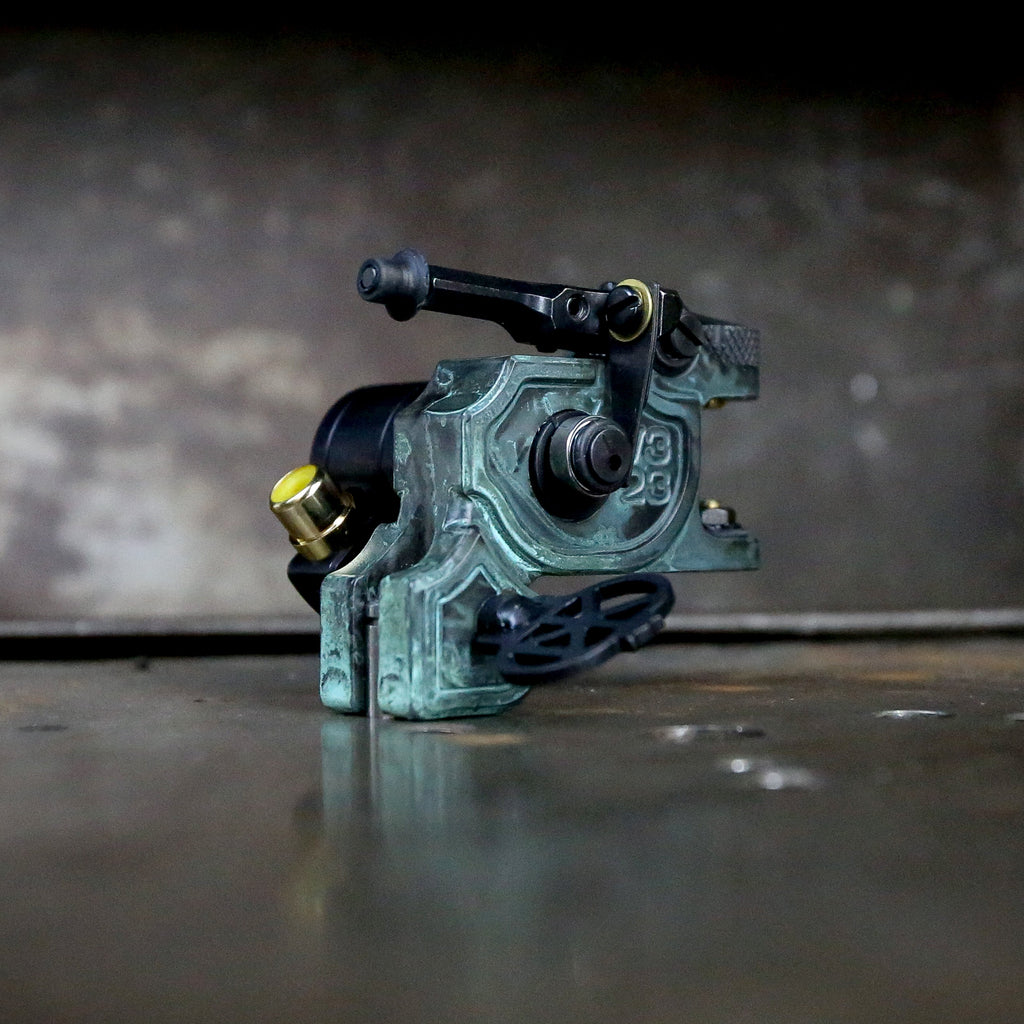 Dan Kubin V3/23 Sidewinder - Verdigris x Black RCA – Workhorse Irons