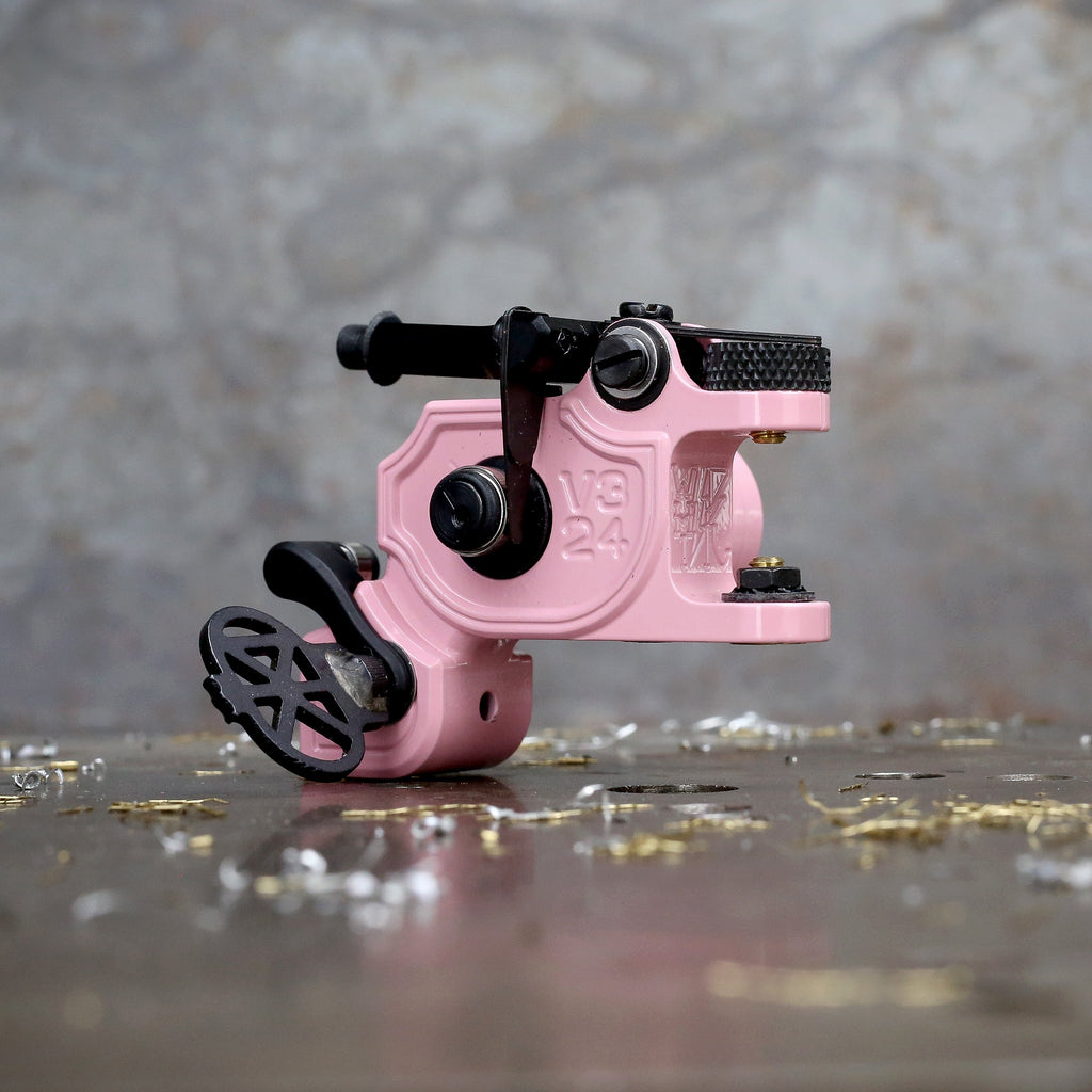 ウィザード・タトゥー・マシン　QUINKE ピンク ウィザード・タトゥー・マシン QUINKE ピンク タトゥーマシーン ピンク