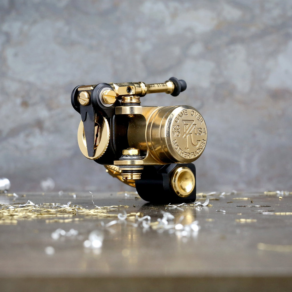 ◇◇ ロータリーマシーン◇ゴールド ピンプラグコード付き HELLO ペン