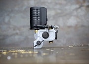 Dan Kubin Sidewinder 46er -  FEATHERWEIGHT Grey x Black Aluminum RCA + Clip Cord
