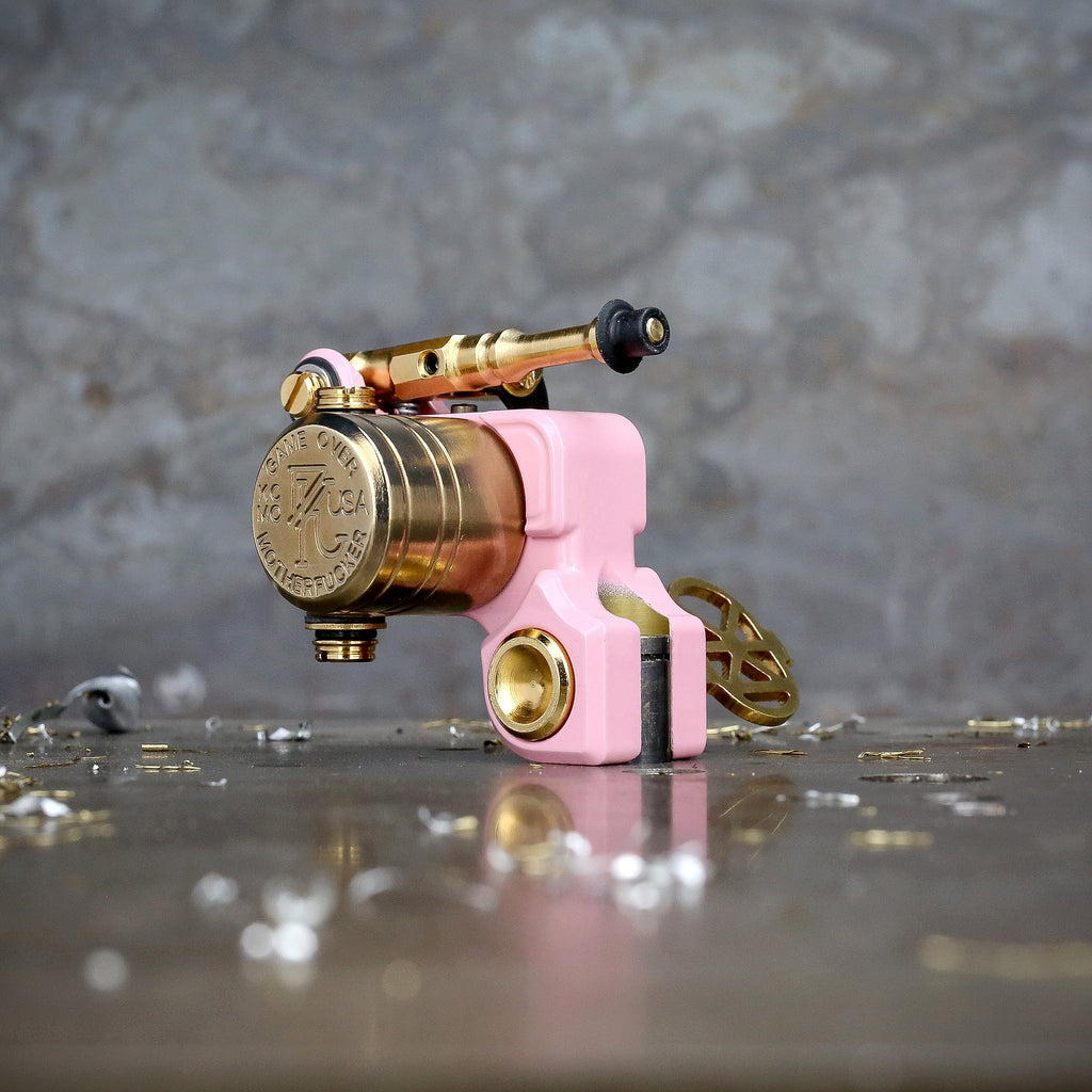 Dan Kubin Sidewinder 46er - Pink x Gold – Workhorse Irons
