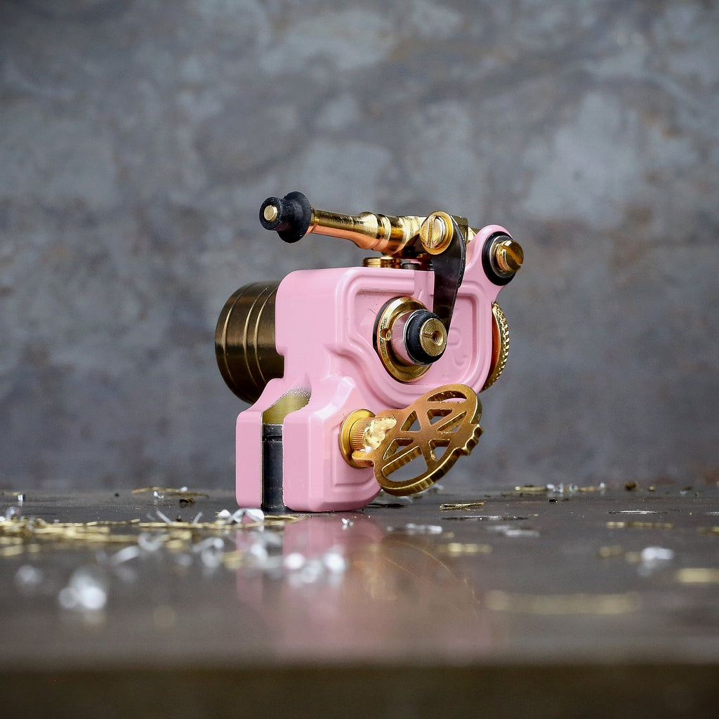 Dan Kubin Sidewinder 46er - Pink x Gold – Workhorse Irons