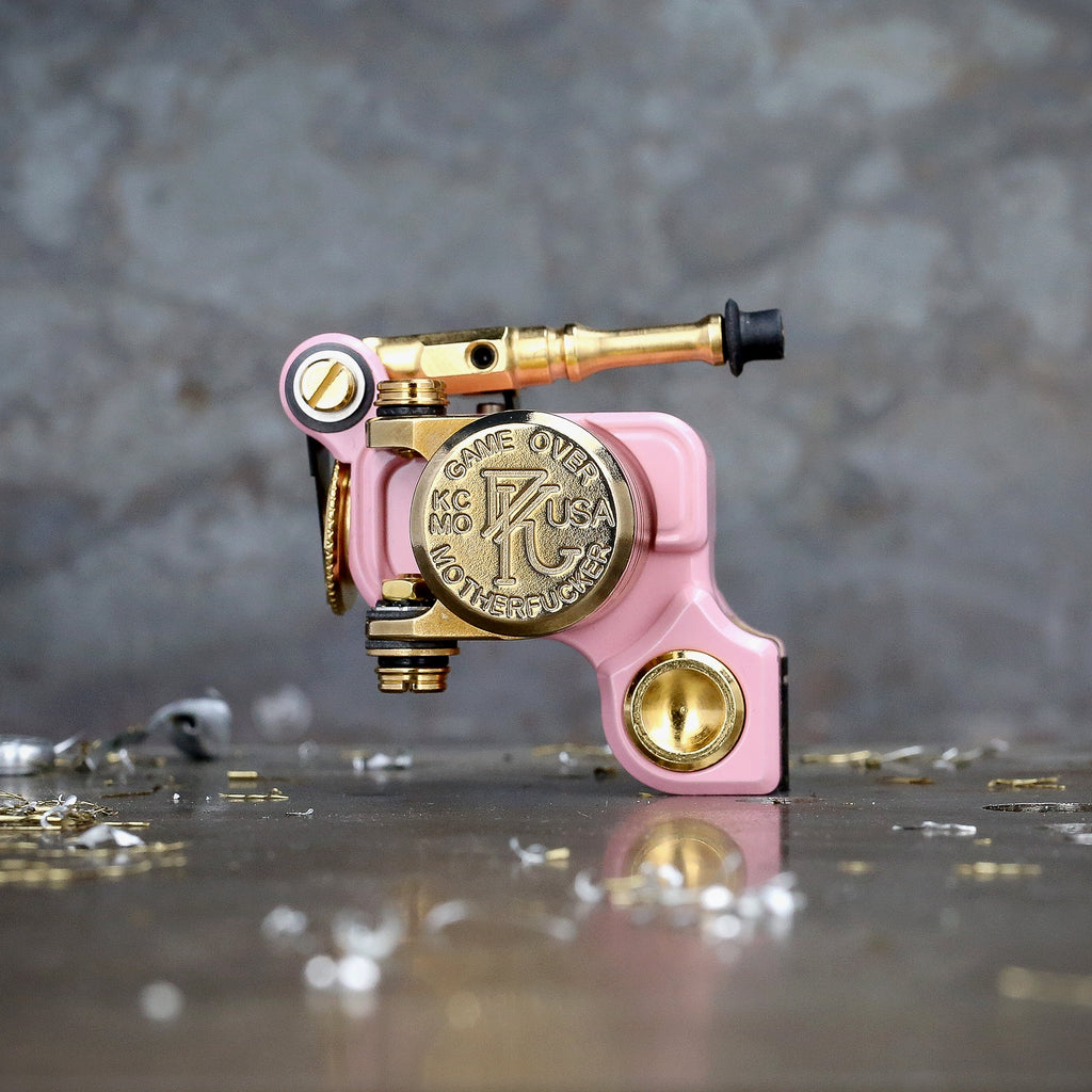 ウィザード・タトゥー・マシン　QUINKE ピンク シ*ド様 ウィザード・タトゥー・マシン QUINKE ピンク