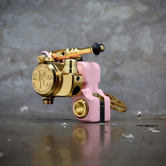 Dan Kubin Sidewinder 46er -  Pink x Gold RCA + Clip Cord