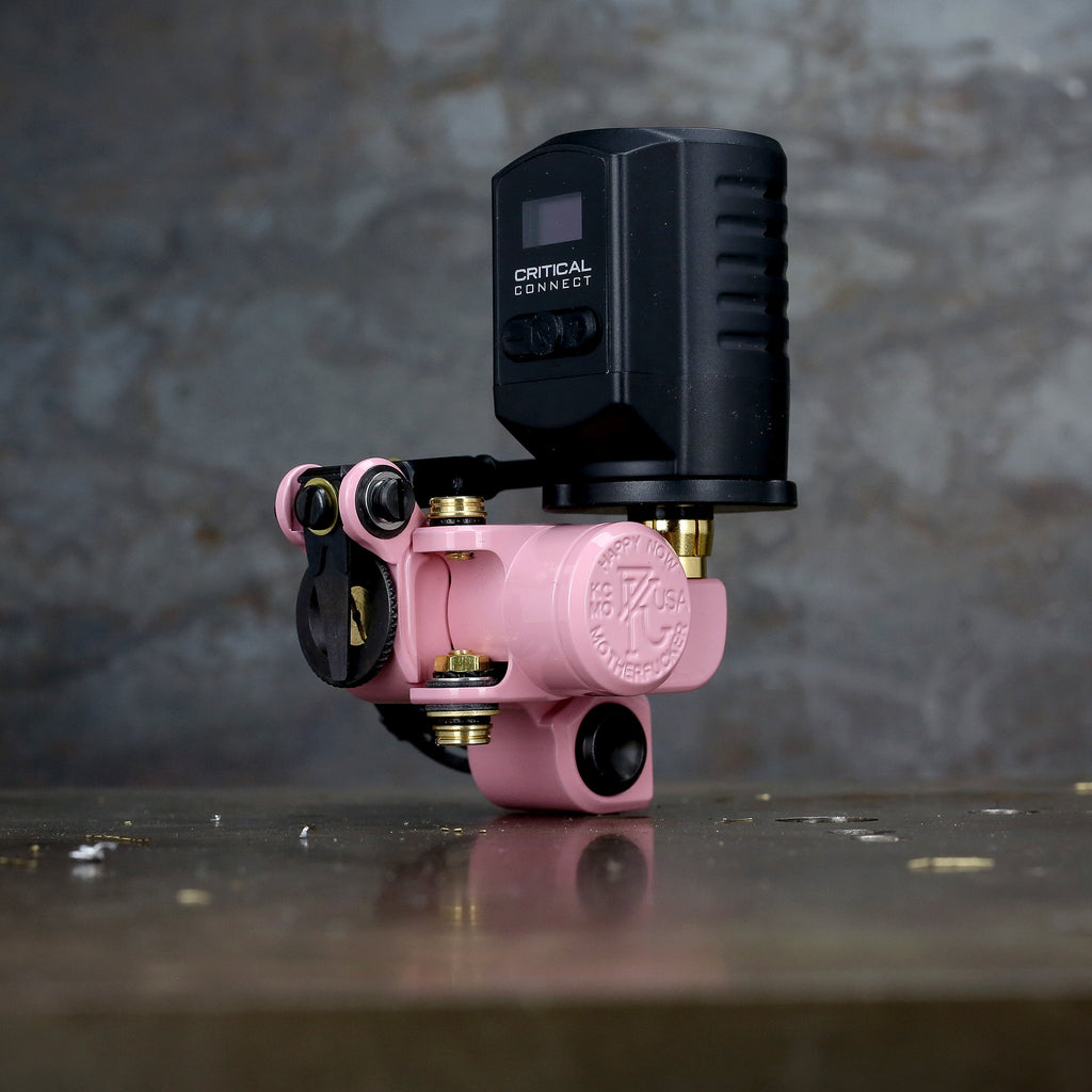 Dan Kubin Sidewinder 46er - FEATHERWEIGHT Pink x Pink Aluminum RCA