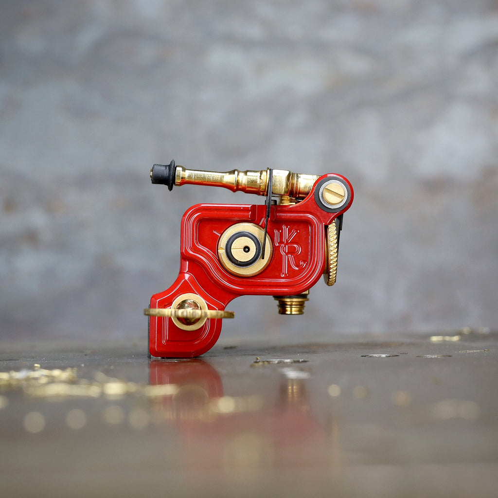 Dan Kubin Sidewinder 46er - Red x Gold – Workhorse Irons