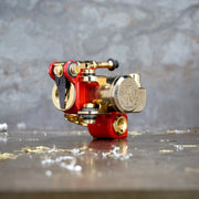 Dan Kubin Sidewinder 46er - FEATHERWEIGHT Red x Gold / RCA + Clip Cord