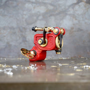 Dan Kubin Sidewinder 46er - FEATHERWEIGHT Red x Gold / RCA + Clip Cord