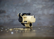 Dan Kubin Sidewinder 46er -  FEATHERWEIGHT Sand x Black Aluminum RCA + Clip Cord