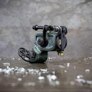 Dan Kubin Sidewinder 46er -  Verdigris x Black RCA + Clip Cord