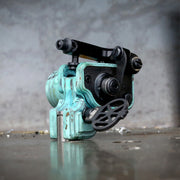Dan Kubin Sidewinder v7.4 - Verdigris con cebra 