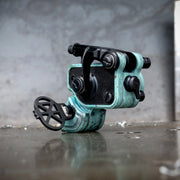 Dan Kubin Sidewinder v7.4 - Verdigris con cebra 
