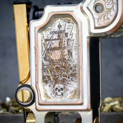 Dan Kubin x Todd Hlavaty Custom Mojobox V2.2 - CLIPPER SHIP x Frosted Rose x Gold