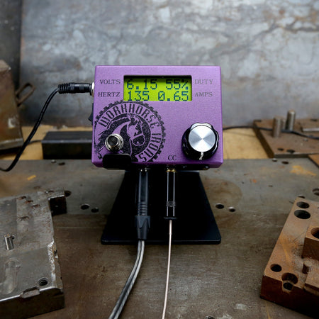 Custom Workhorse Deluxe Metered Tattoo Power Supply V2