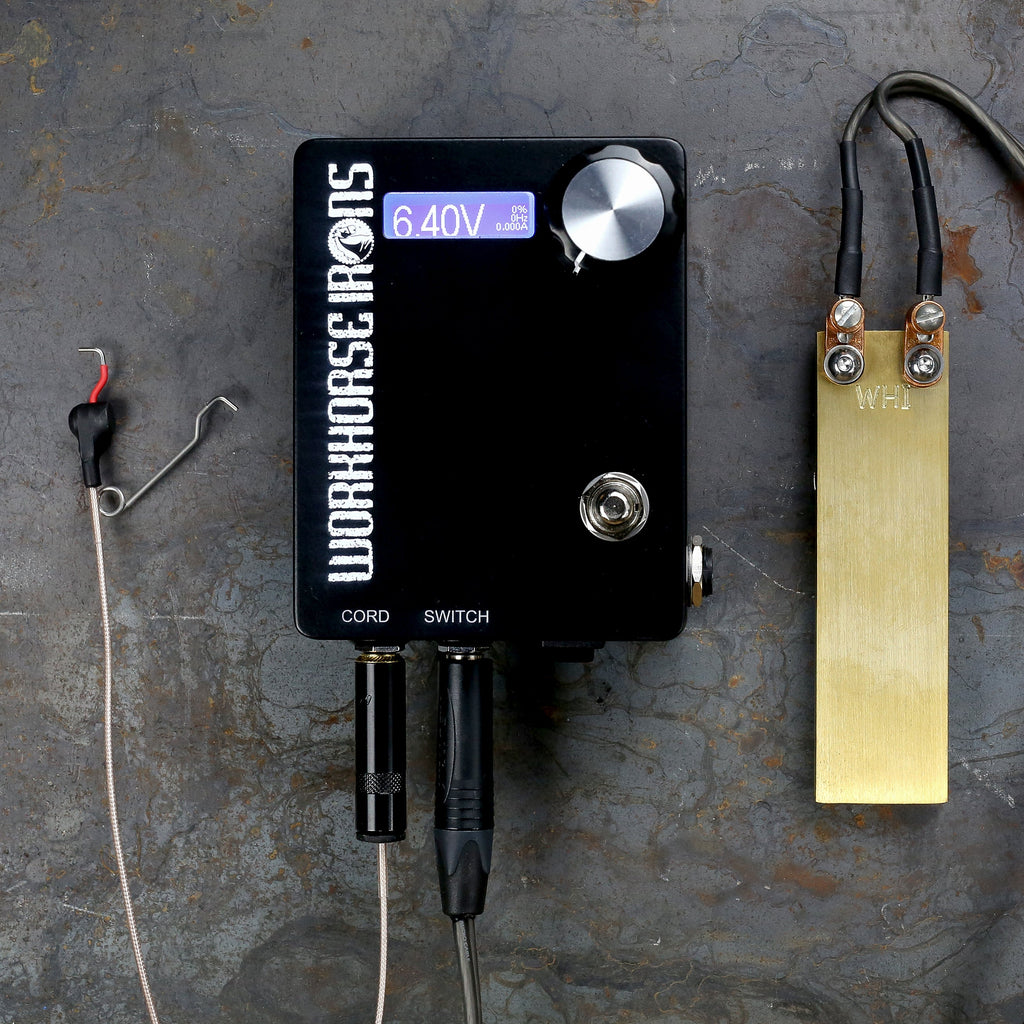 Workhorse Deluxe Tattoo Power Supply V3 – Workhorse Irons
