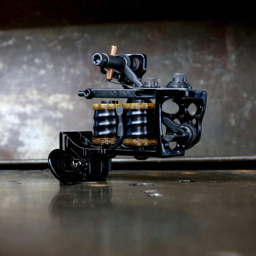 wizard tattoomacine liner（最終価格） Limited Destroy Troy Franklin Liner - Black x Black – Workhorse Irons