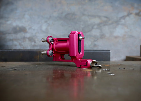 Limited Pike x Rogers Slider Rotary - French Rose x Nickel