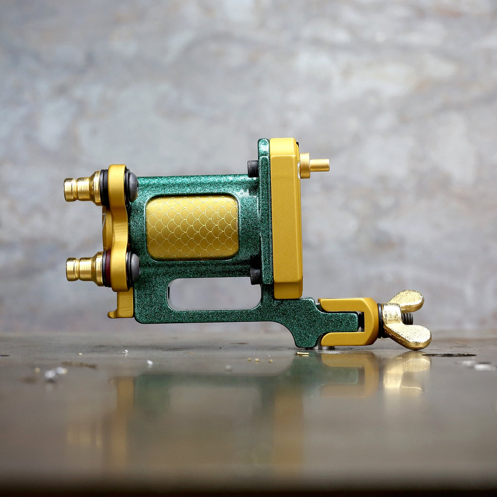 Limited Pike x Rogers Slider Rotary - Green x Gold GOOD OMEN Cobra