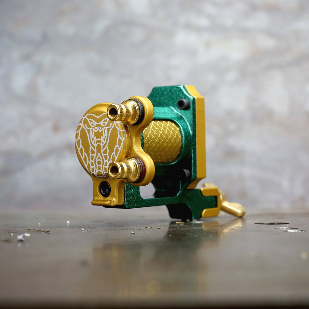 Limited Pike x Rogers Slider Rotary - Green x Gold GOOD OMEN Cobra