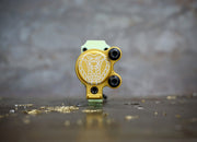 Limited Pike x Rogers Slider Rotary - Gold x Seafoam GOOD OMEN Cobra