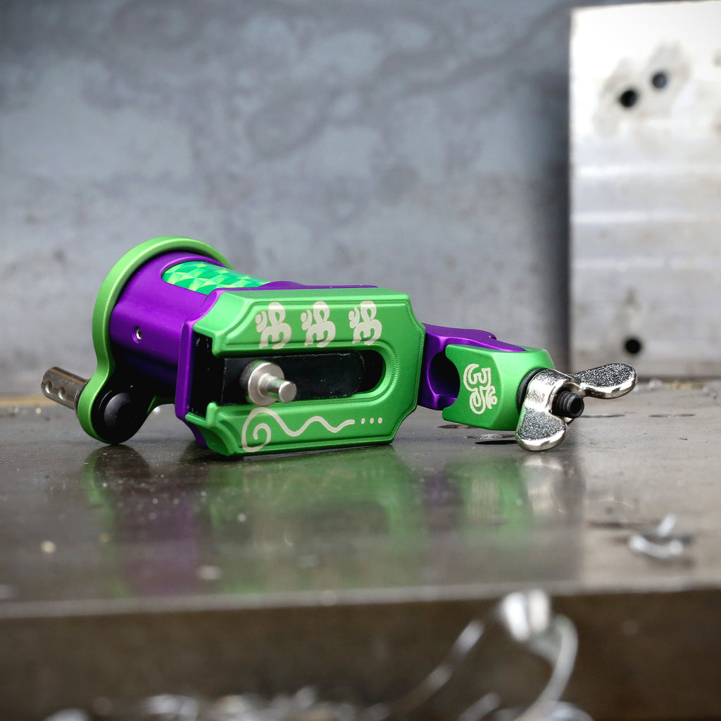 Limited Pike x Rogers Slider Rotary -Purple x Green GOOD OMEN