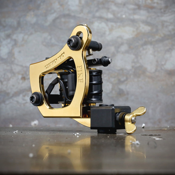 Mike Pike x Destroy Troy Teacup Liner - GOLD x BLK 7075