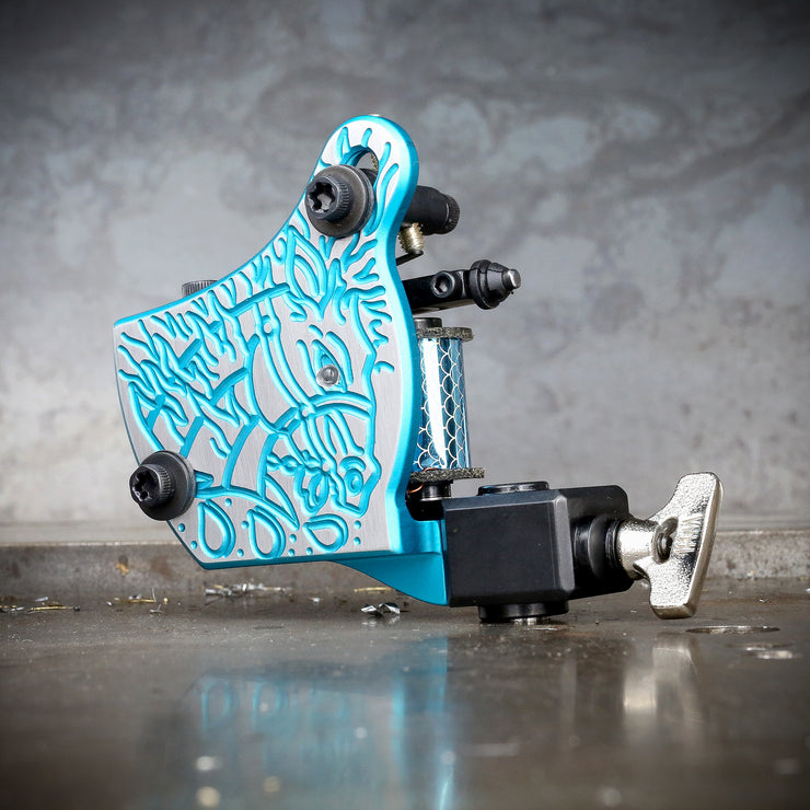 Mike Pike x Destroy Troy Teacup Liner - BLUCIFER