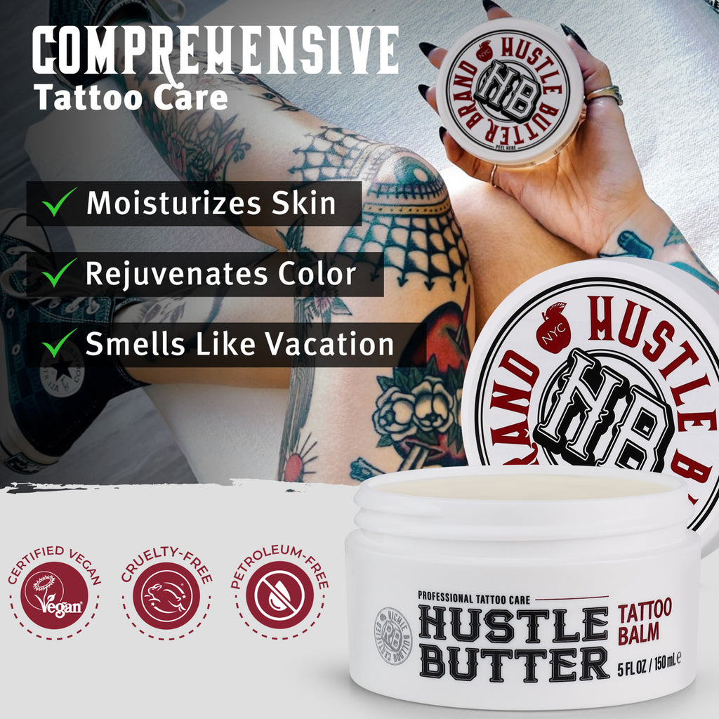 Hustle Butter Deluxe 1 oz and 5 oz | Miami Tattoo Supplies 5oz Jar Hustle Butter Deluxe 1 oz and 5 oz | Miami Tattoo Supplies 5oz Jar